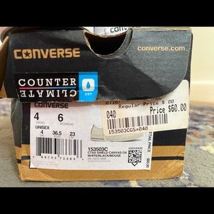 Converse All Star white shoes